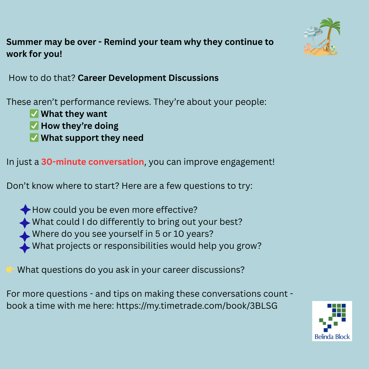 Career Development Conversations.